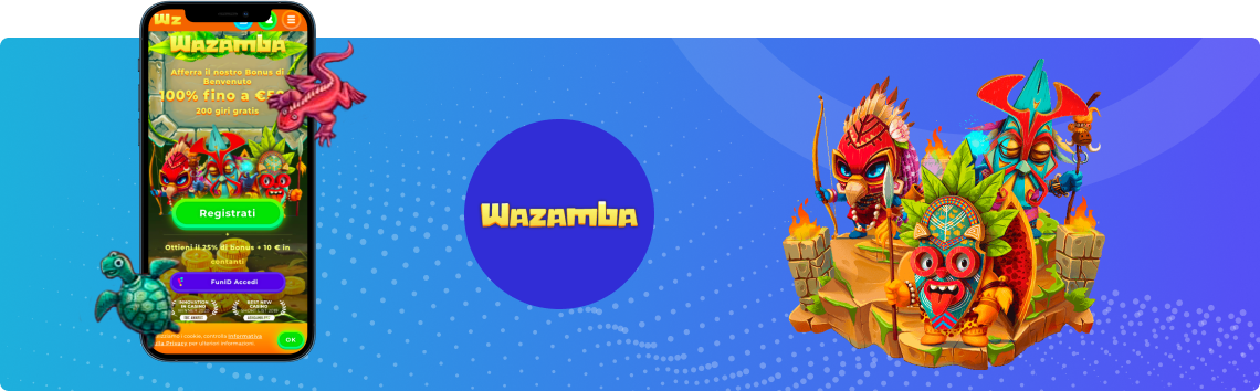 Wazamba app & mobile